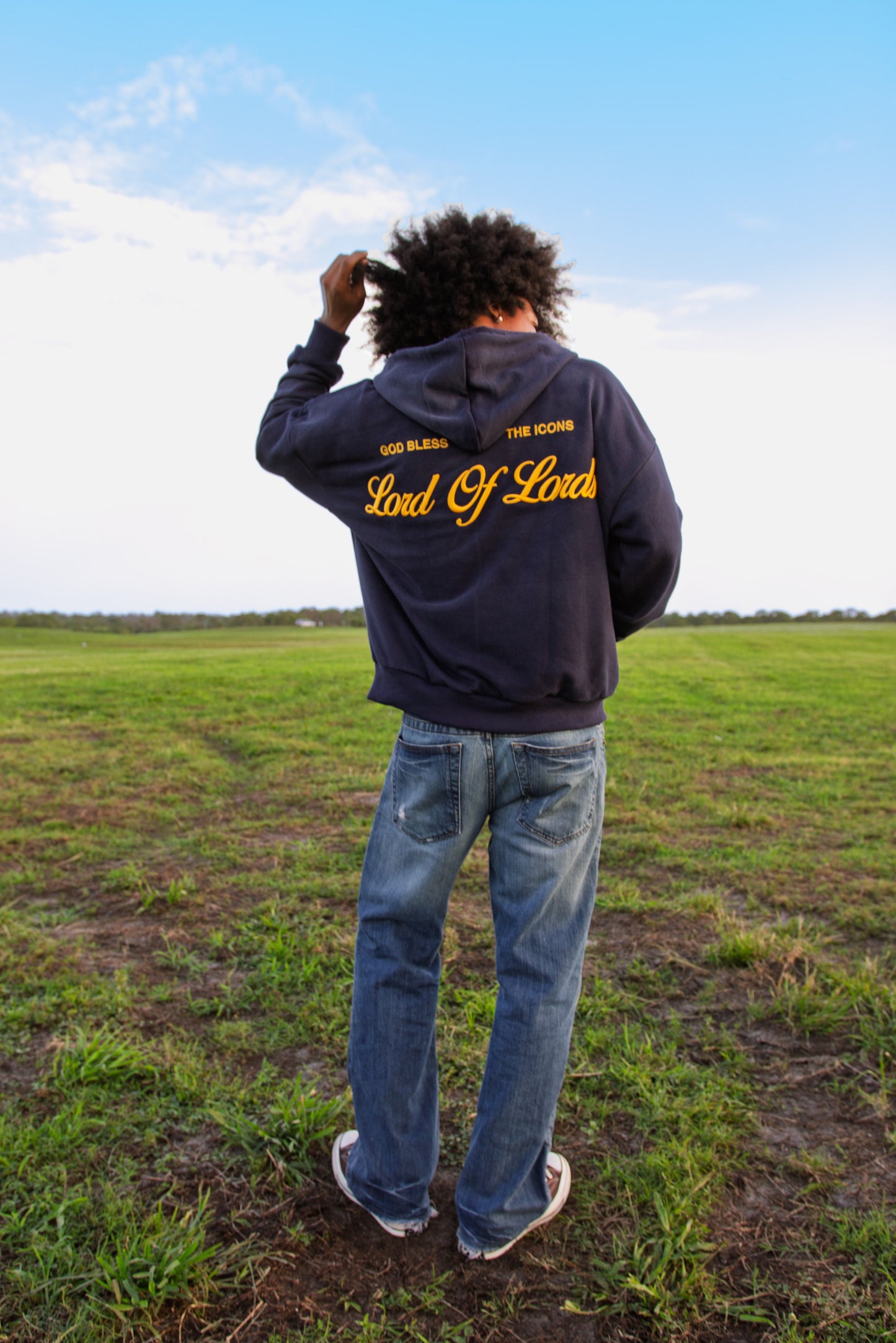 KING OF KINGS ZIP - NAVY