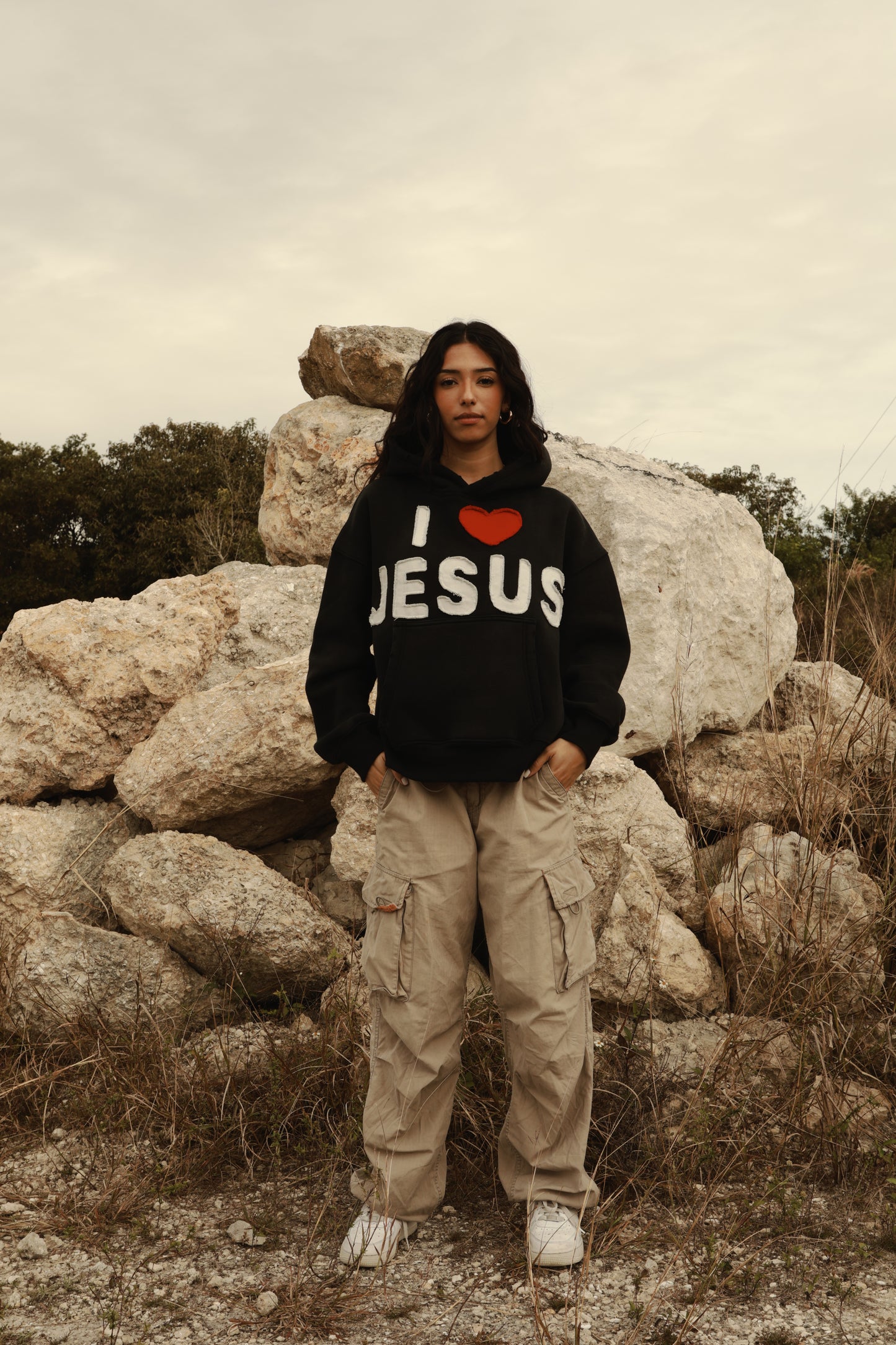 "I <3 JESUS, JESUS <3 U" HOODIE