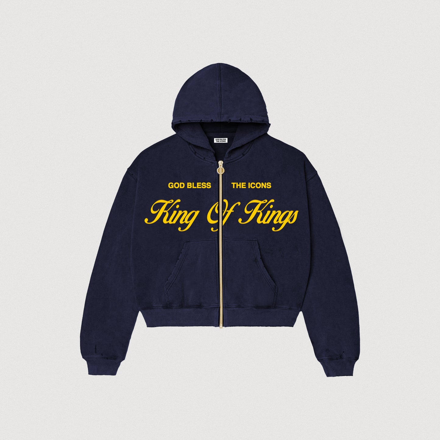 KING OF KINGS ZIP - NAVY