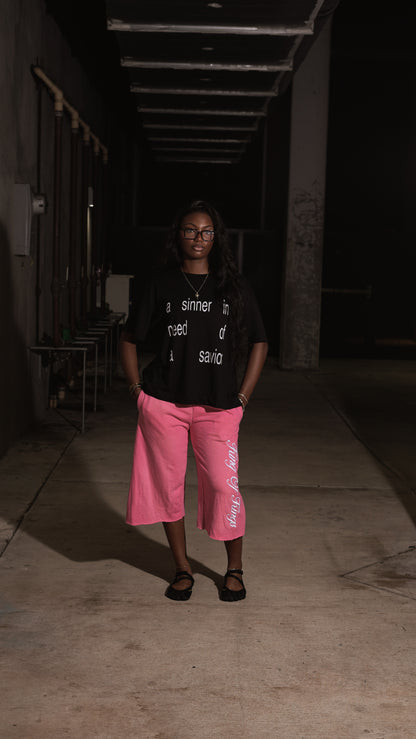IN NEED OF A SAVIOR TEE - BLACK