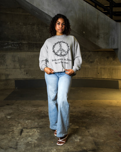 "BETTER WITH CHRIST" CREWNECK
