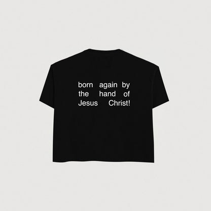 IN NEED OF A SAVIOR TEE - BLACK