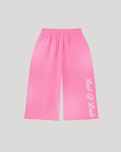 "KING OF KINGS" CHINO SHORTS - PINK