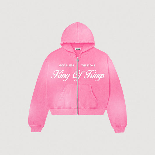 KING OF KINGS ZIP - PINK