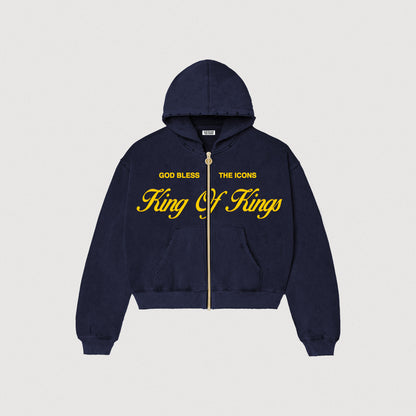 KING OF KINGS ZIP - NAVY