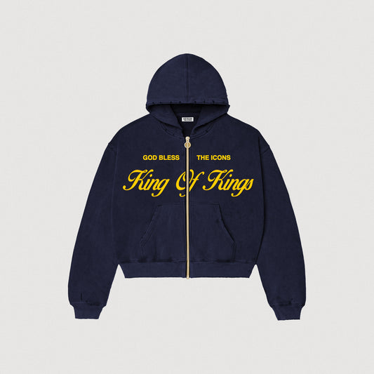 KING OF KINGS ZIP - NAVY